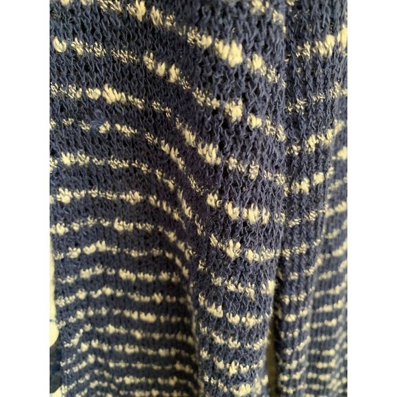 Paper Crane Top Women's Sz M Sheer Panel Long Sleeve Knit Top High Low Hem NWT - Picture 8 of 10